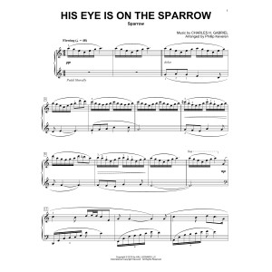 His Eye Is On The Sparrow [Classical version] (arr. Phillip Keveren)