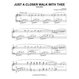 Just A Closer Walk With Thee [Classical version] (arr. Phillip Keveren)