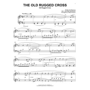 The Old Rugged Cross [Classical version] (arr. Phillip Keveren)