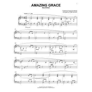 Amazing Grace [Classical version] (arr. Phillip Keveren)
