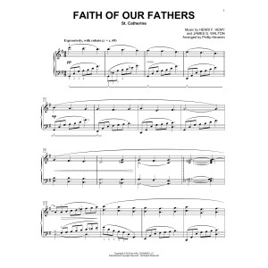 Faith Of Our Fathers [Classical version] (arr. Phillip Keveren)