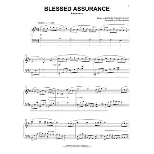 Blessed Assurance [Classical version] (arr. Phillip Keveren)