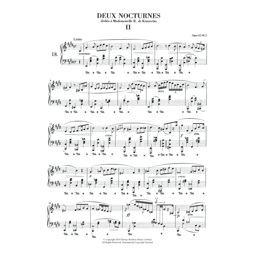 Nocturne in E Major, Op.62, No.2
