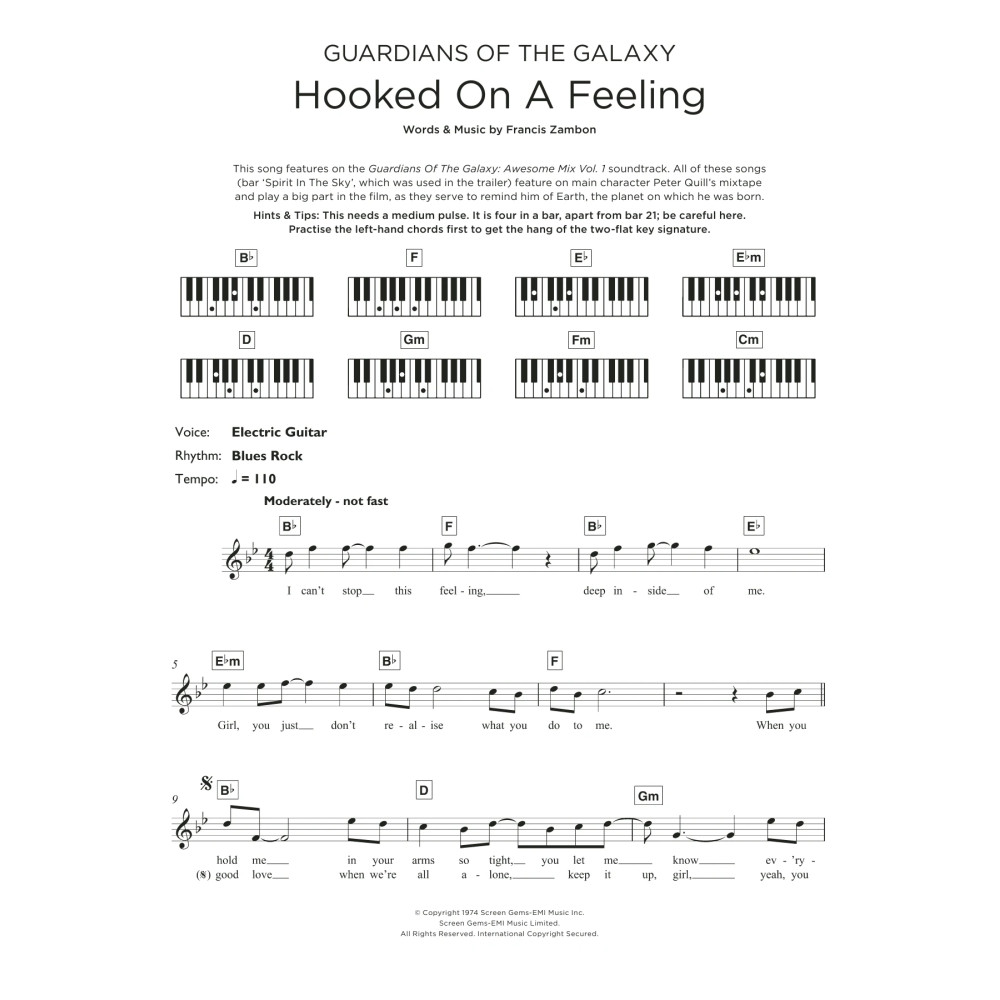 Hooked On A Feeling