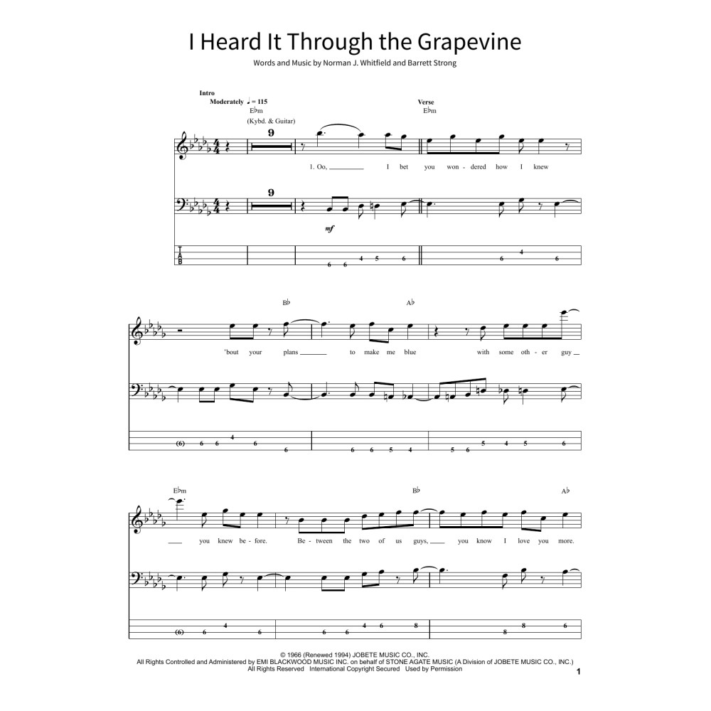 I Heard It Through The Grapevine