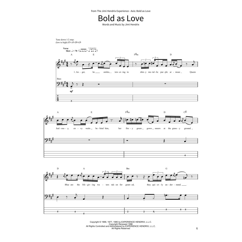 Bold As Love
