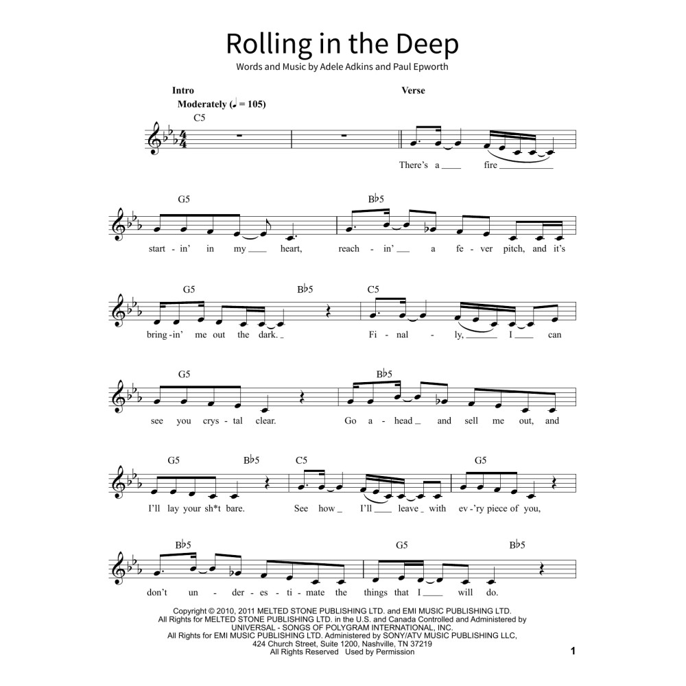 Rolling In The Deep