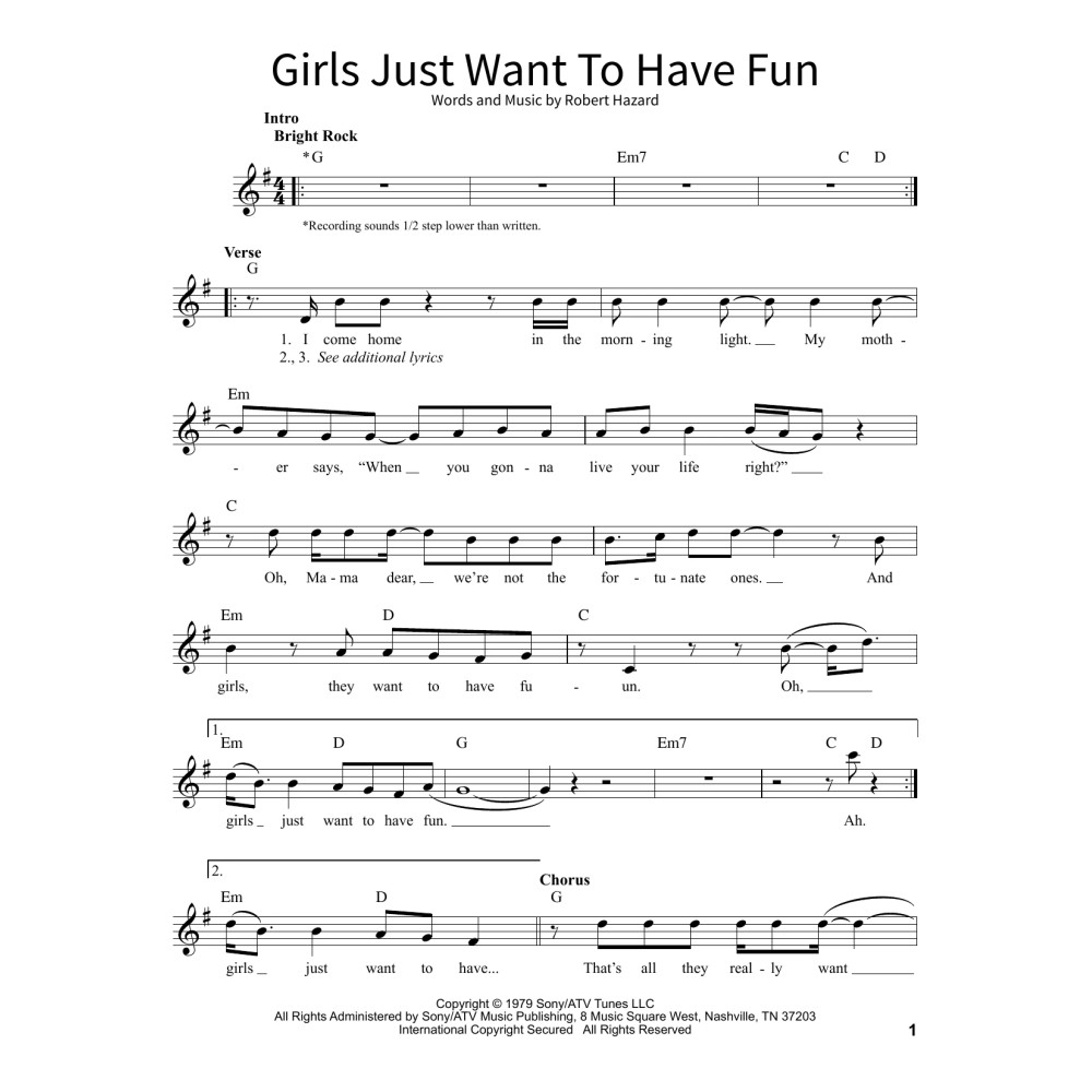 Girls Just Want To Have Fun
