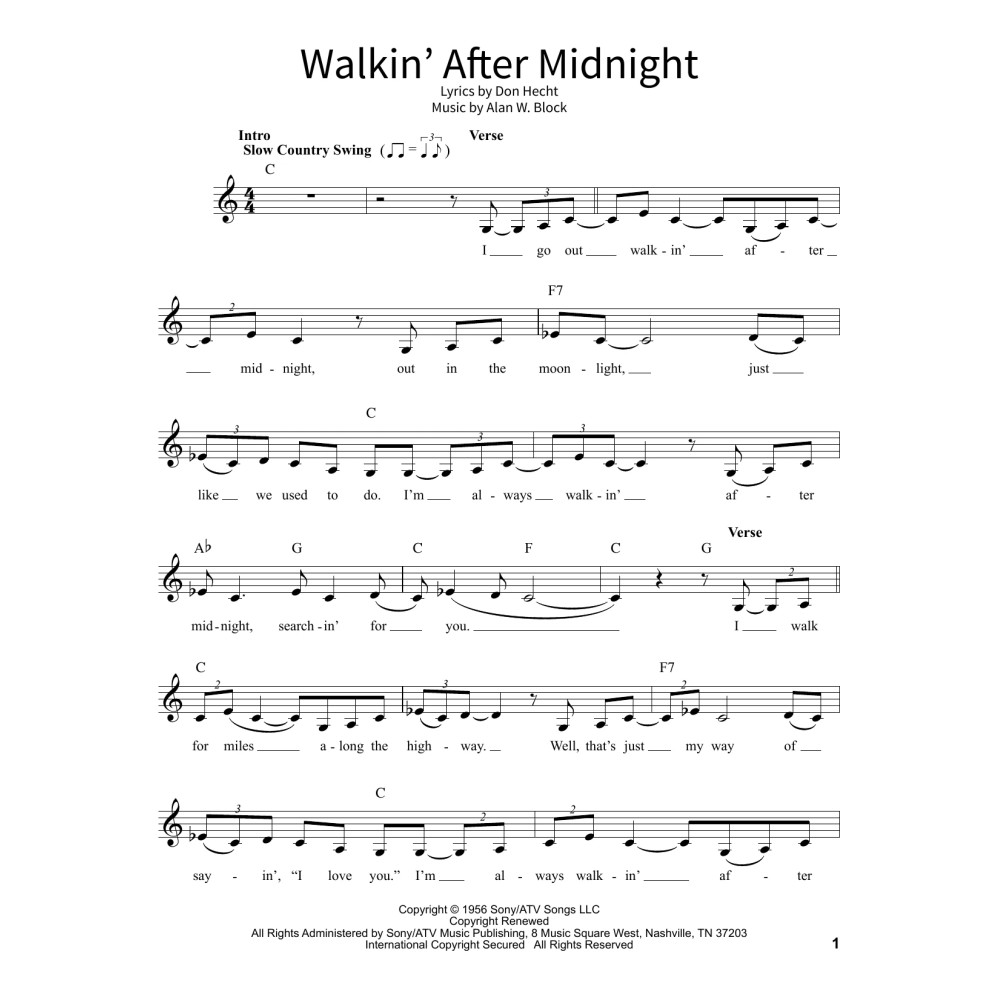 Walkin' After Midnight