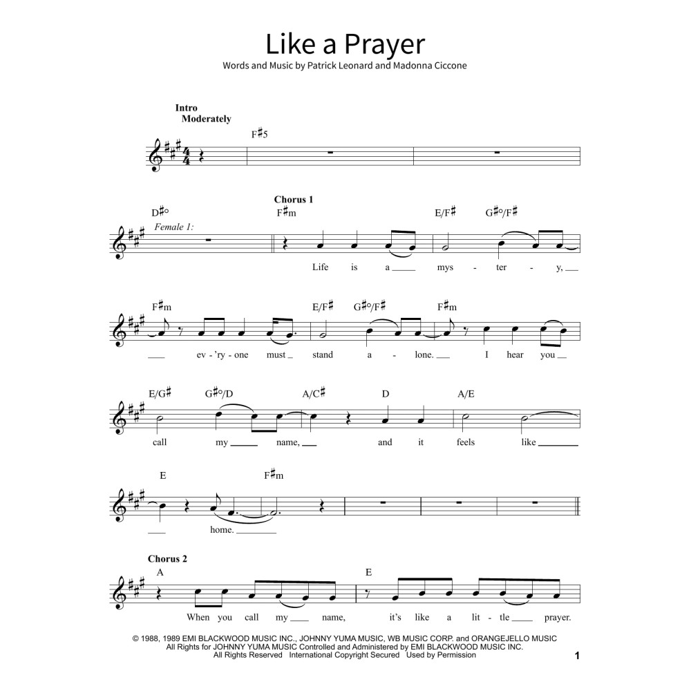 Like A Prayer