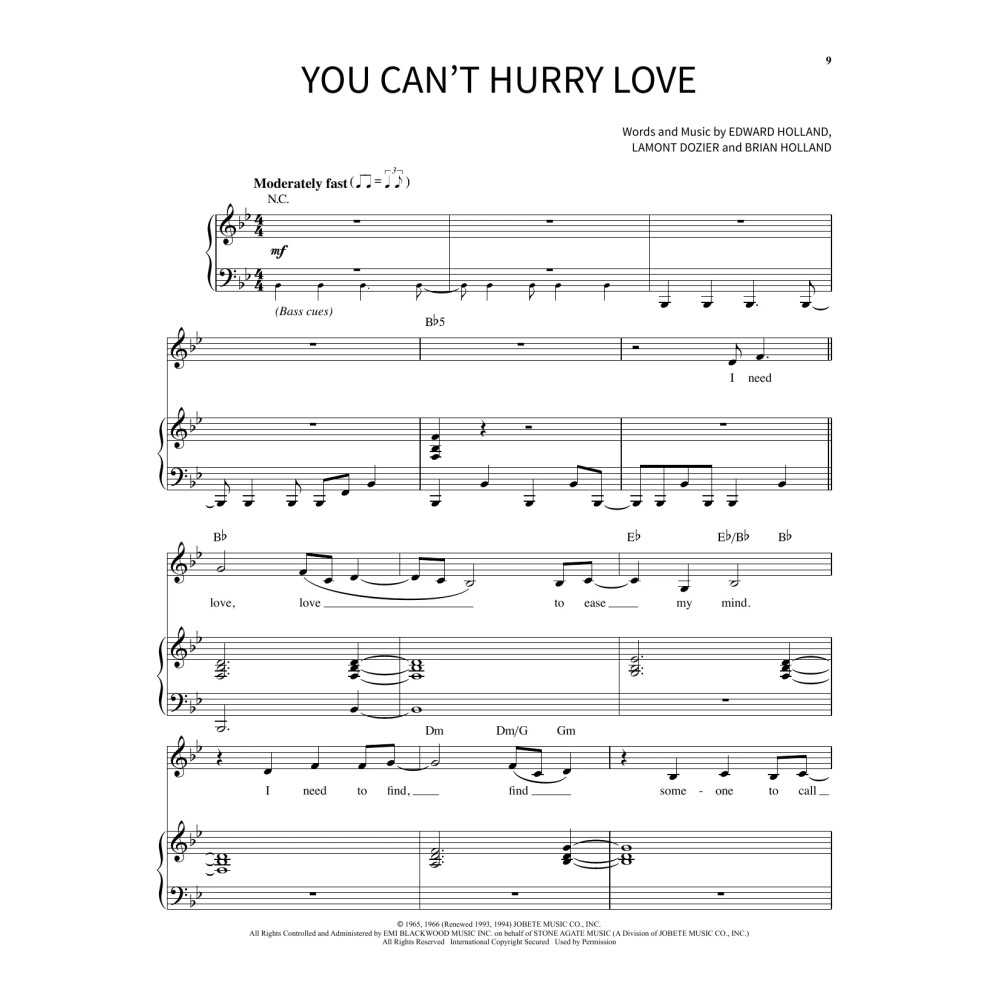 You Can't Hurry Love