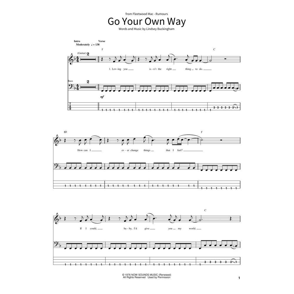 Go Your Own Way