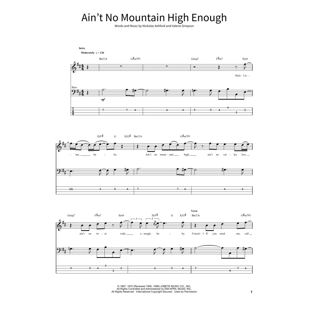 Ain't No Mountain High Enough
