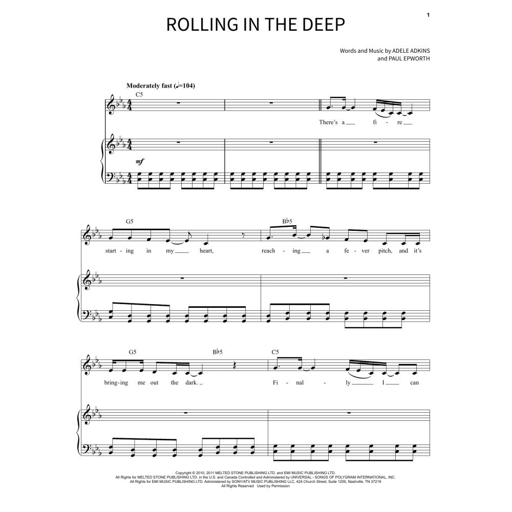 Rolling In The Deep