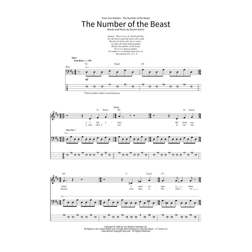 The Number Of The Beast