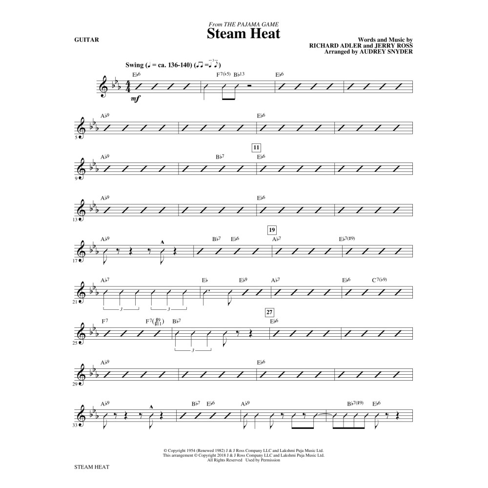 Steam Heat - Guitar