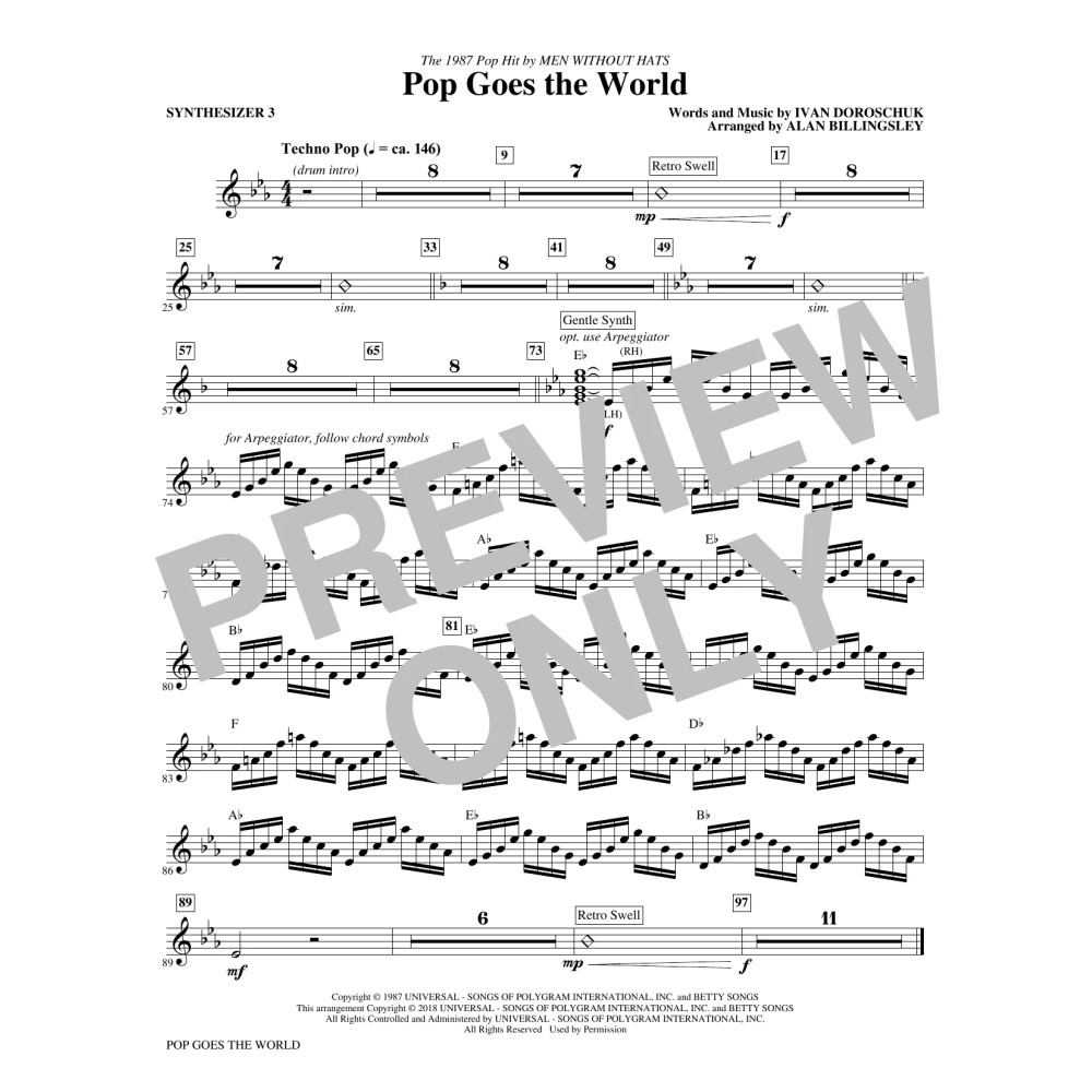 Pop Goes the World - Synthesizer III