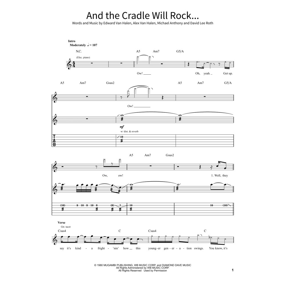 And The Cradle Will Rock...