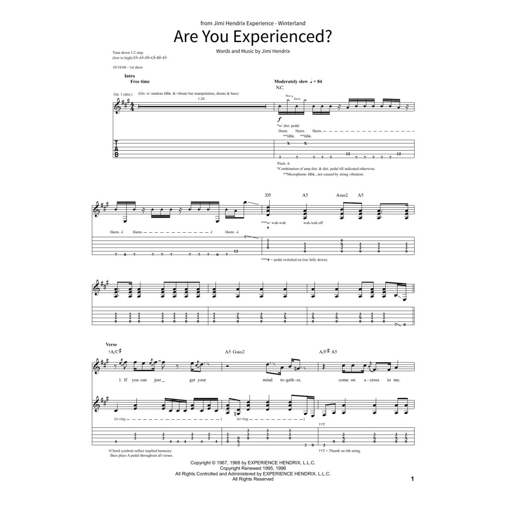 Are You Experienced?