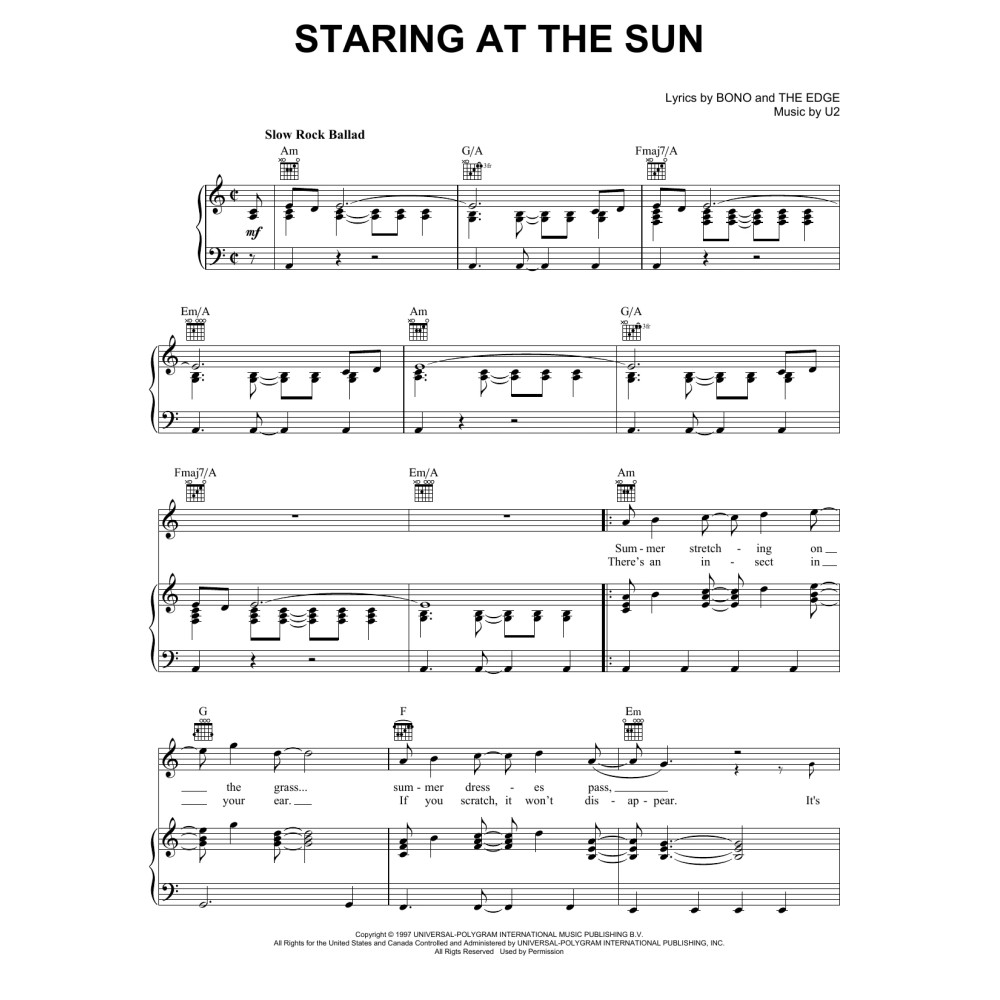 Staring At The Sun