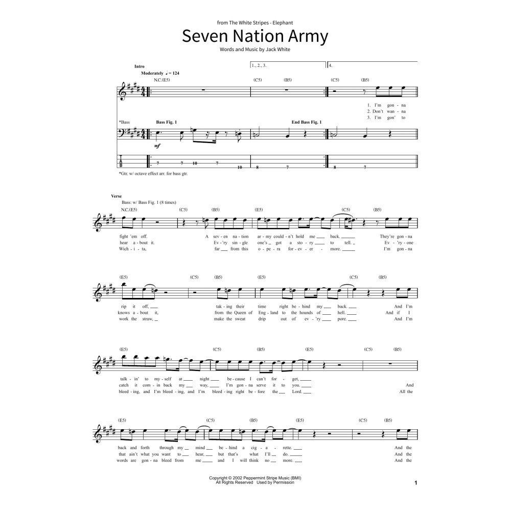 Seven Nation Army