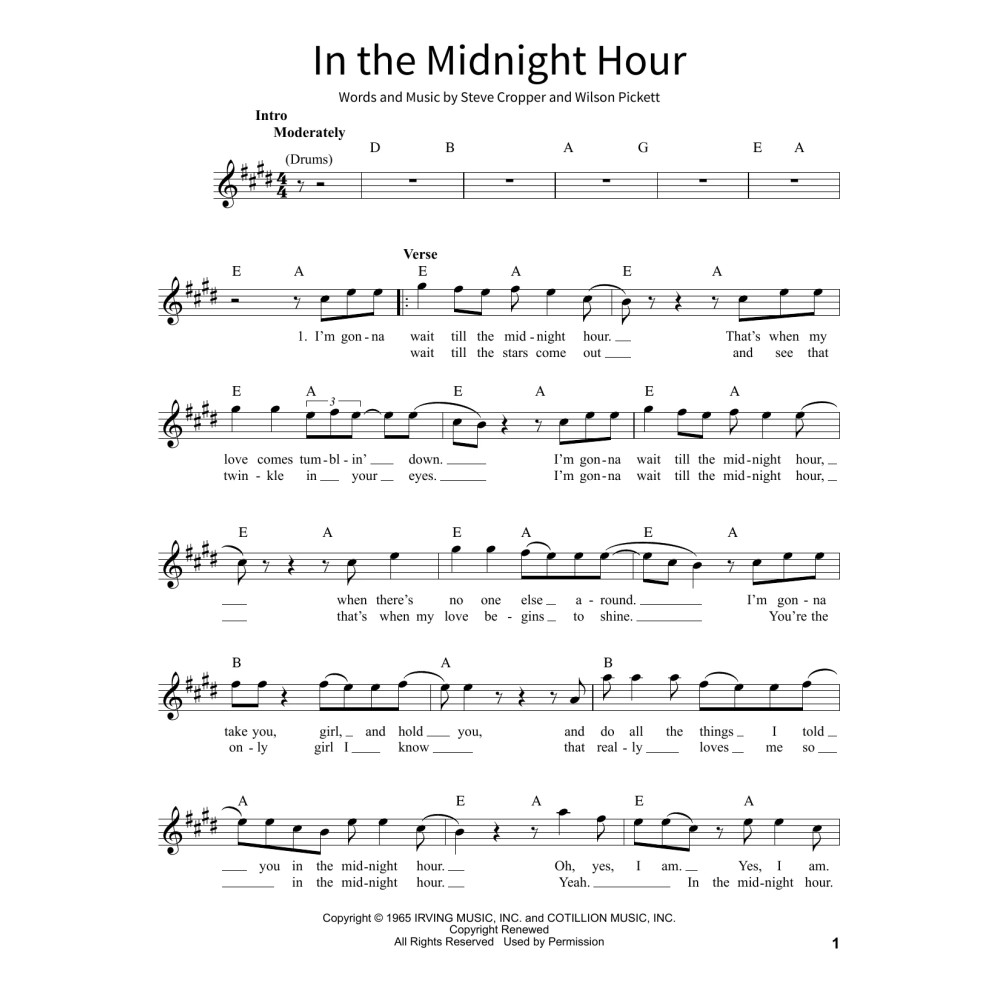 In The Midnight Hour