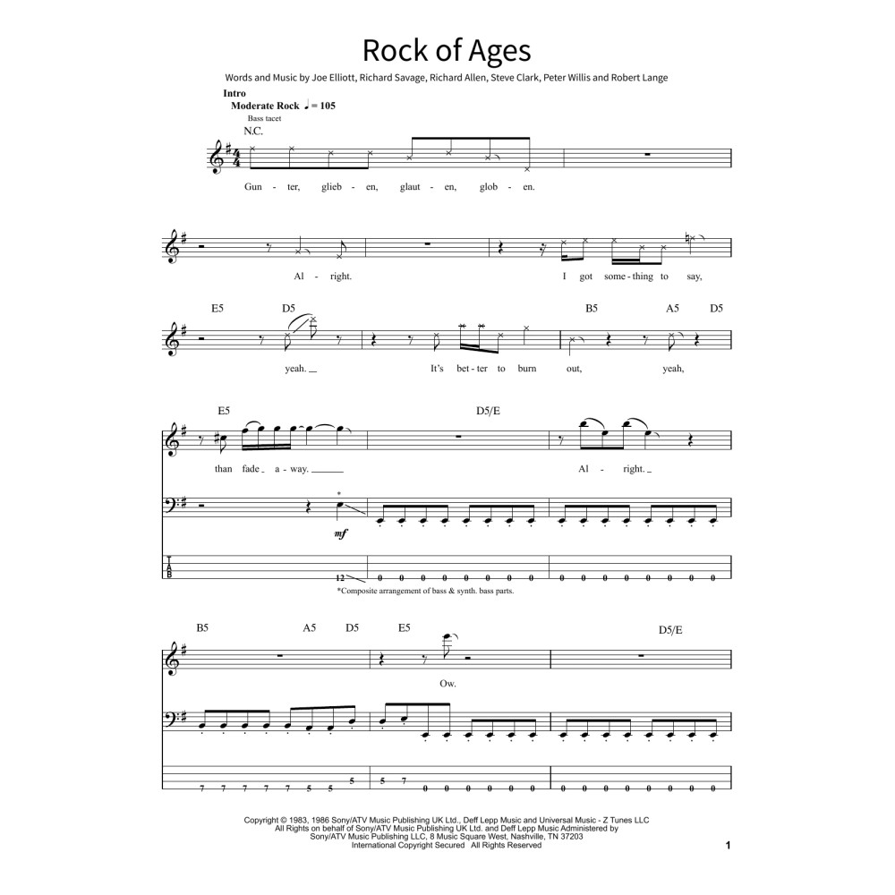 Rock Of Ages