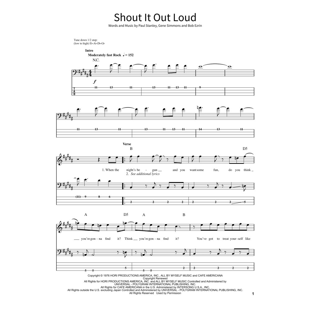 Shout It Out Loud