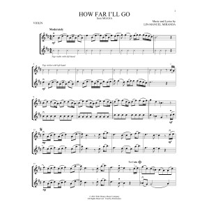 How Far I'll Go (from Moana)