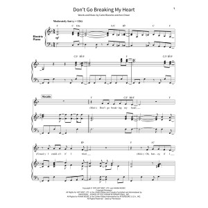 Don't Go Breaking My Heart