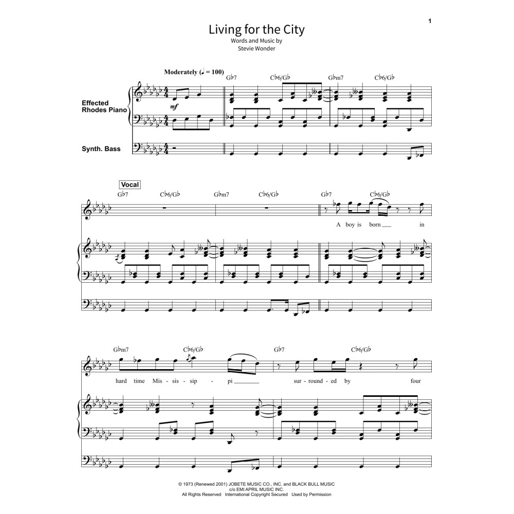 Living For The City