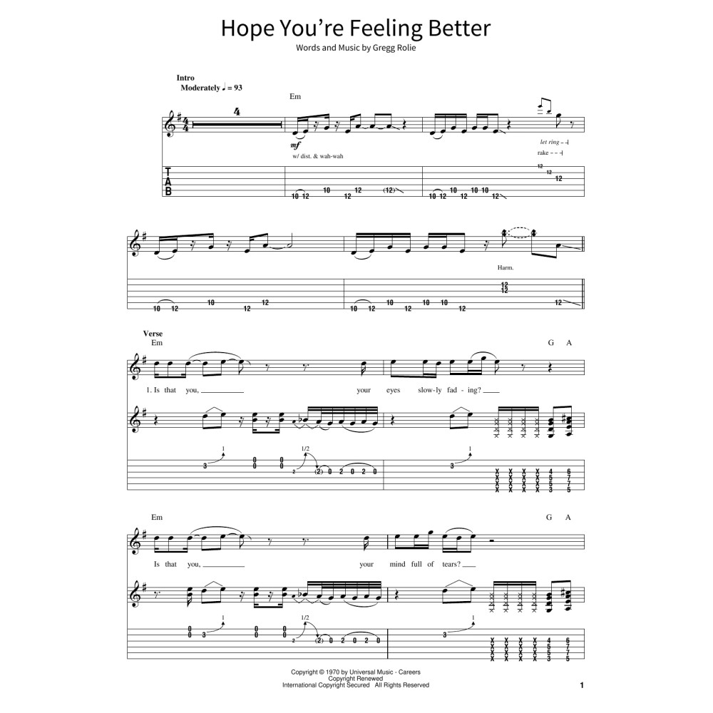 Hope You're Feeling Better
