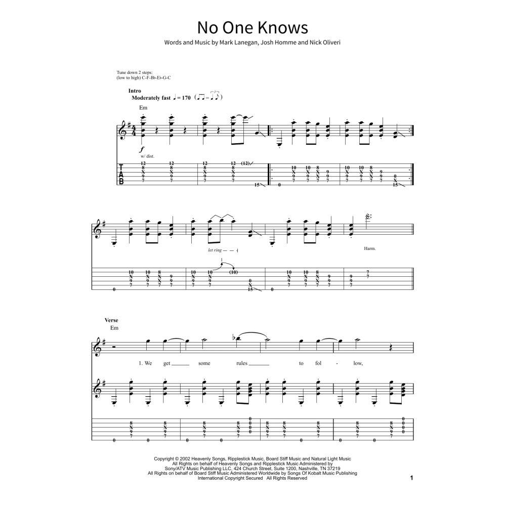 No One Knows