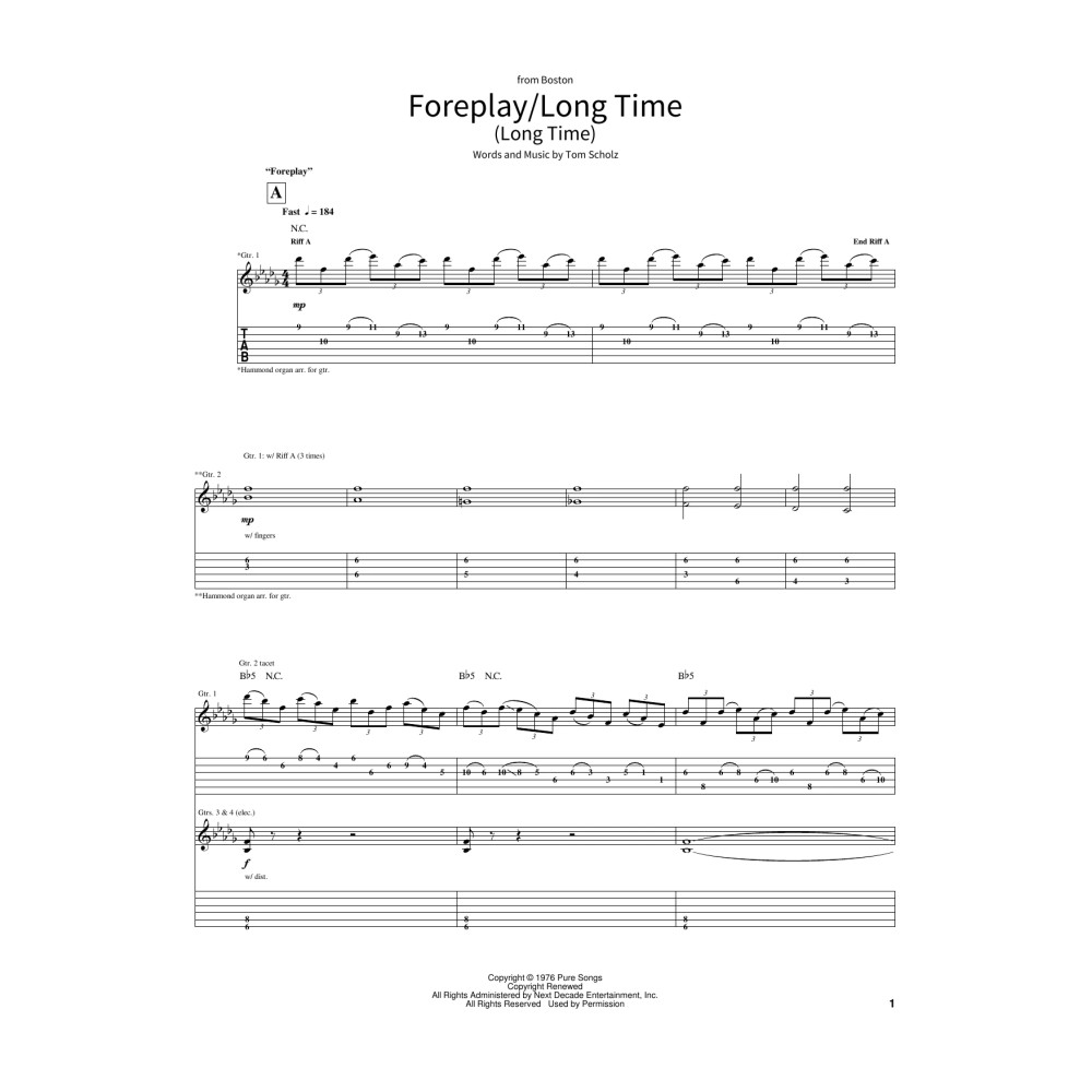 Foreplay/Long Time (Long Time)