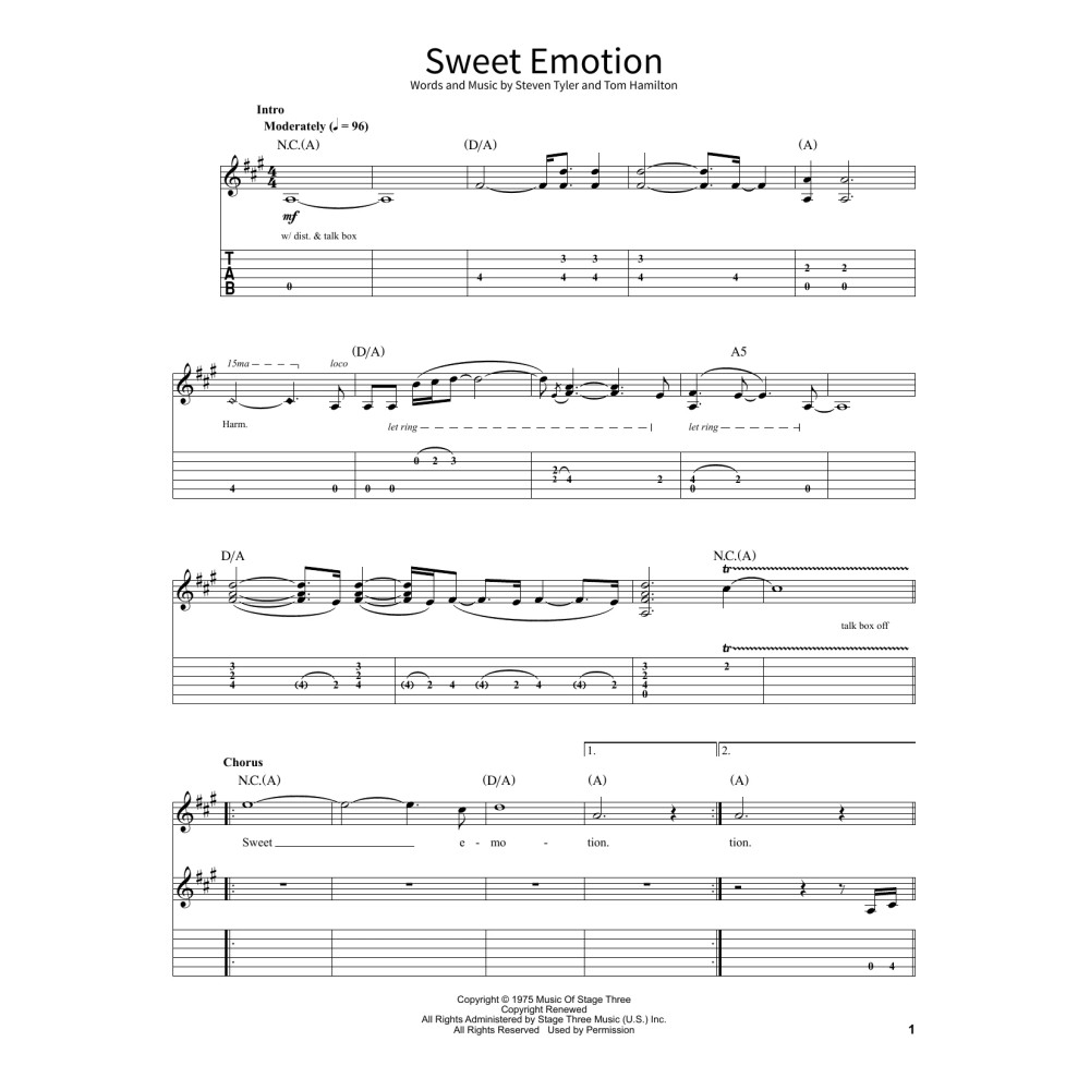 Sweet Emotion
