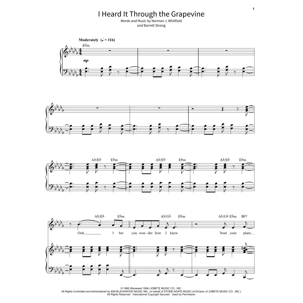 I Heard It Through The Grapevine
