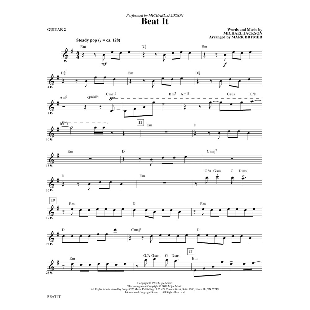 Beat It - Guitar 2