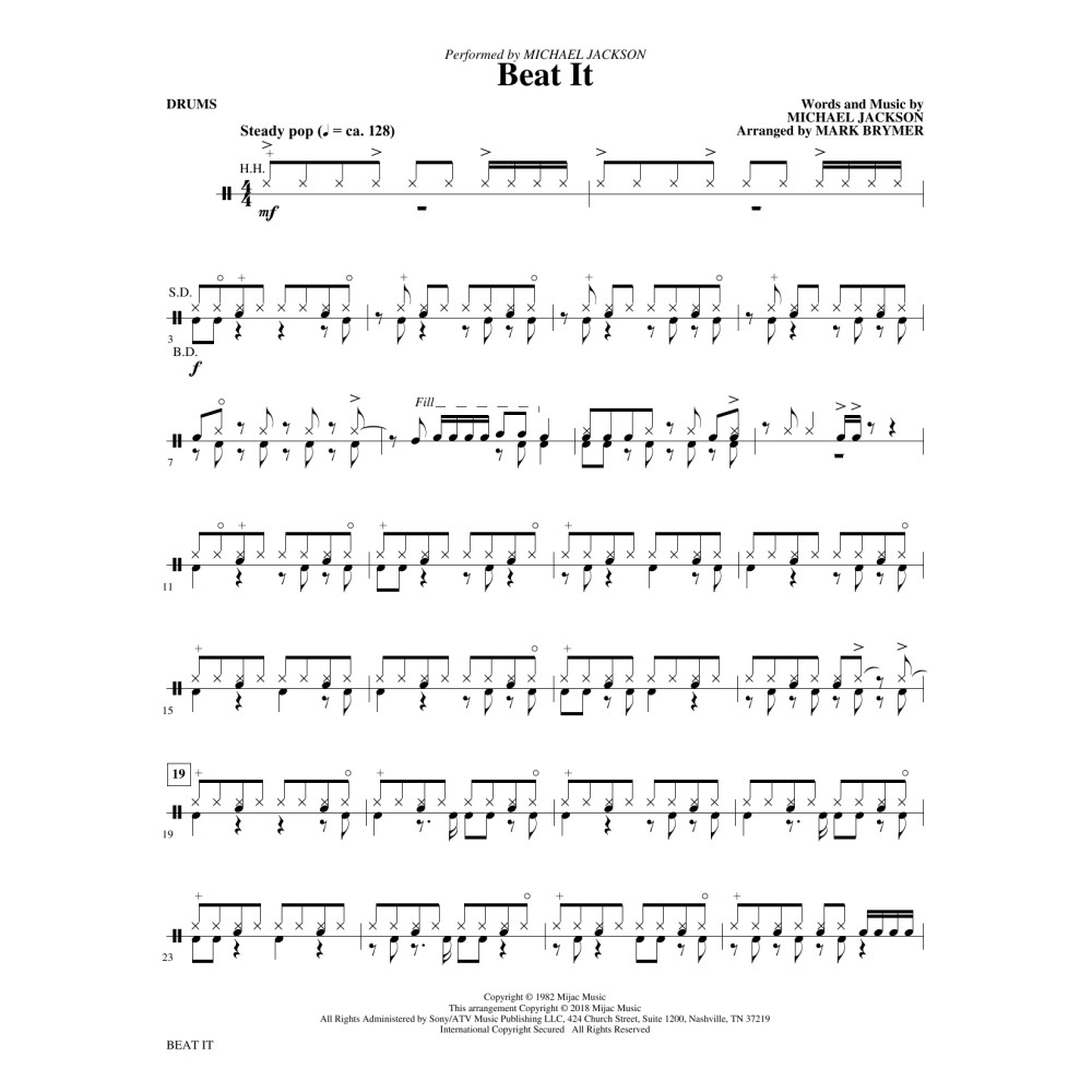 Beat It - Drums