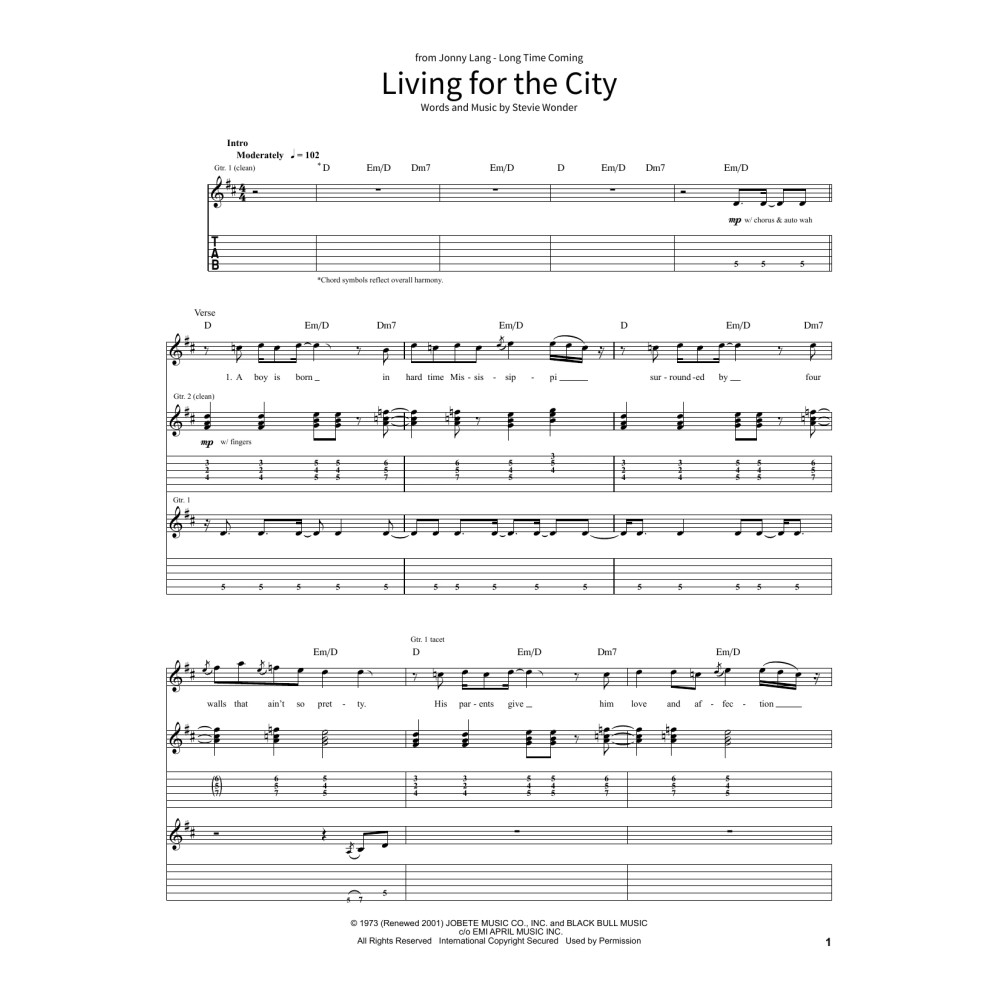 Living For The City