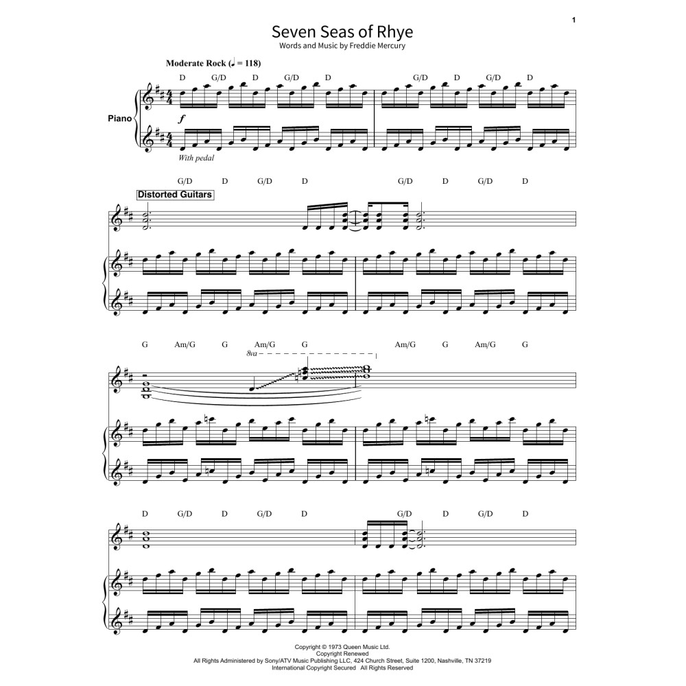 Seven Seas Of Rhye
