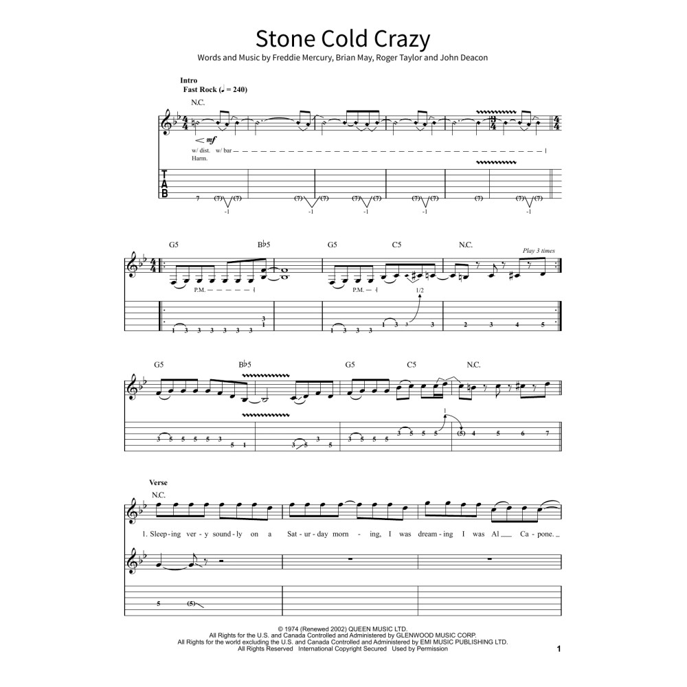 Stone Cold Crazy
