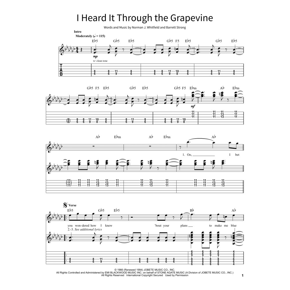 I Heard It Through The Grapevine