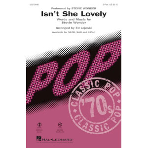 Isn't She Lovely (arr. Ed Lojeski)