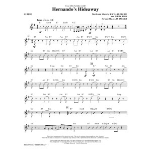 Hernando's Hideaway - Guitar