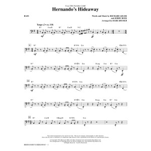 Hernando's Hideaway - Bass