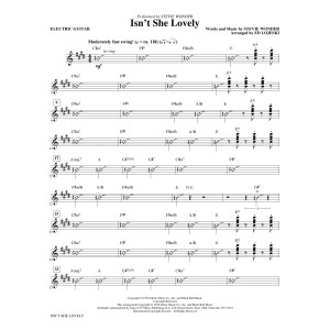 Isn't She Lovely? - Electric Guitar