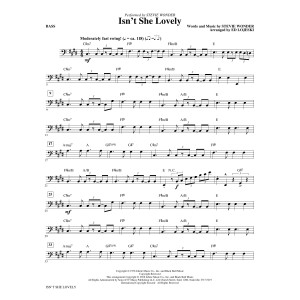 Isn't She Lovely? - Bass