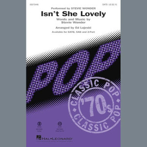 Isn't She Lovely? - Bass