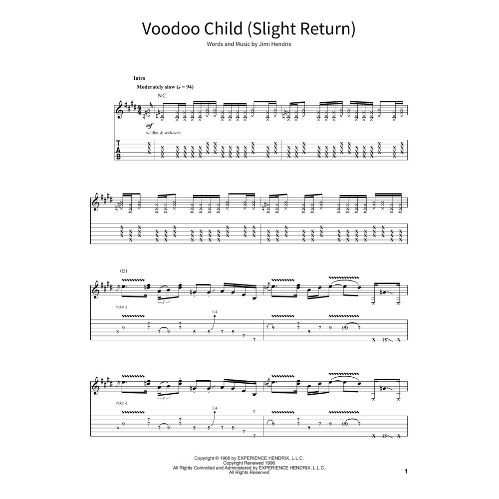 Voodoo Child (Slight Return)