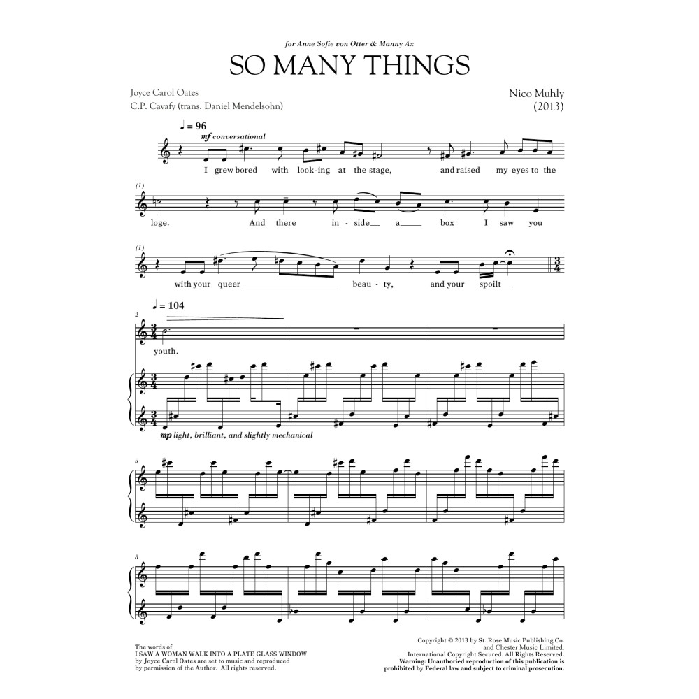So Many Things